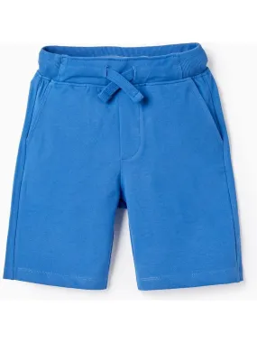 Short En Piqué De Coton Pour Garçon  PICASSO - Bleu