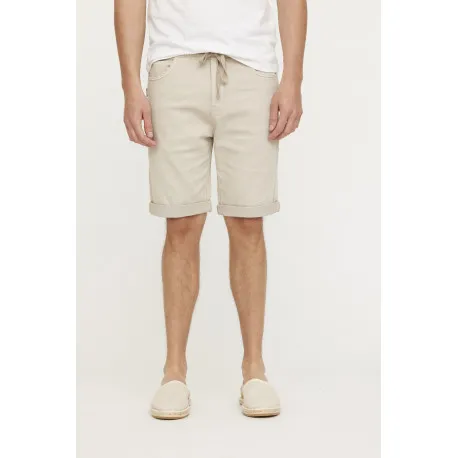 Short NAZRA Métal gris