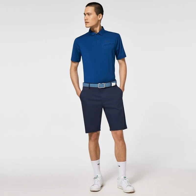 Short OAKLEY Chino Icon - Bleu foncé - piecemotoquad