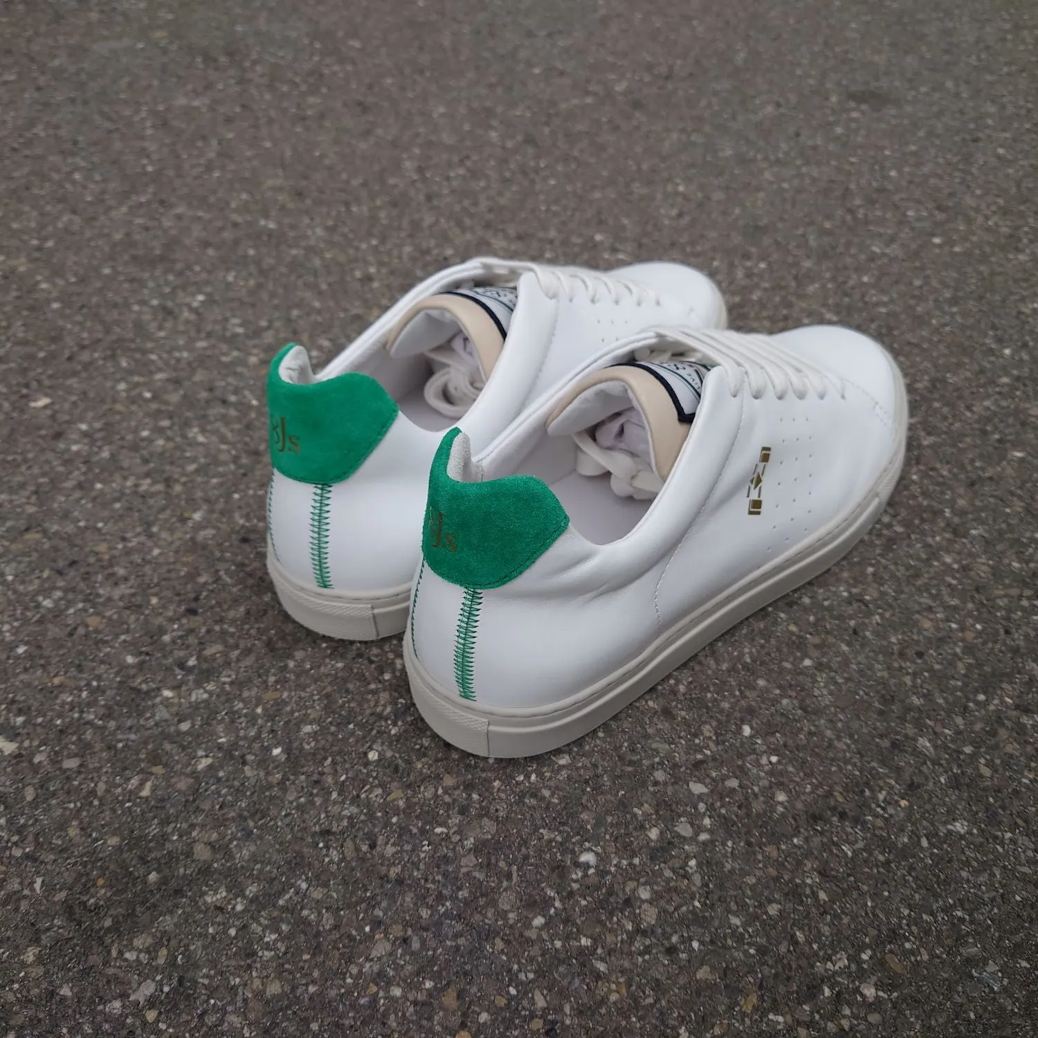 Sneakers 8Js LT-0020 White Green