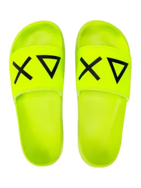 SUN68 Chaussons Homme Chaussons Logo X34103 63 Jaune