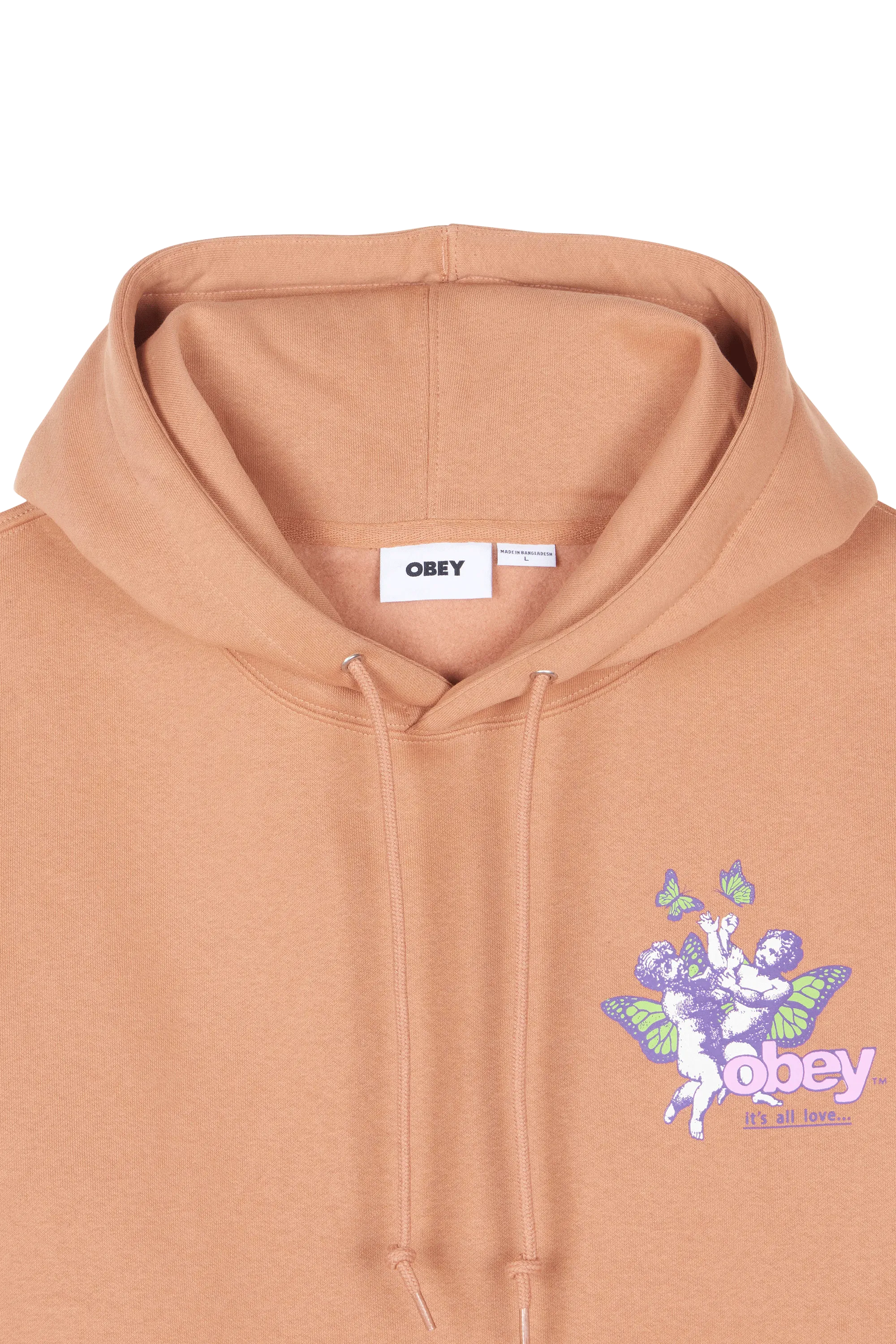 Sweat Marron Obey - Homme | Citadium