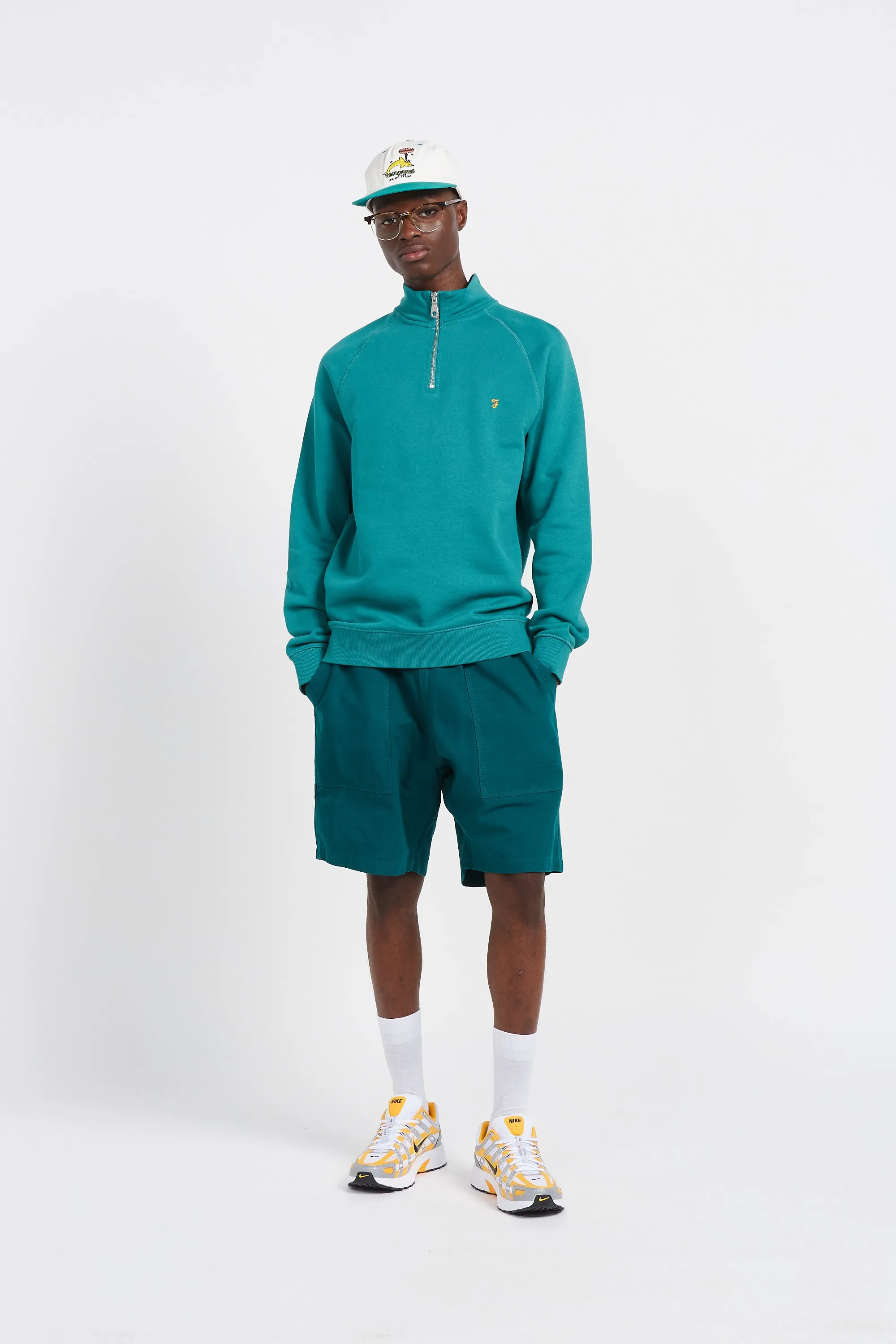 Sweat Zippé Vert Farah - Homme | Citadium