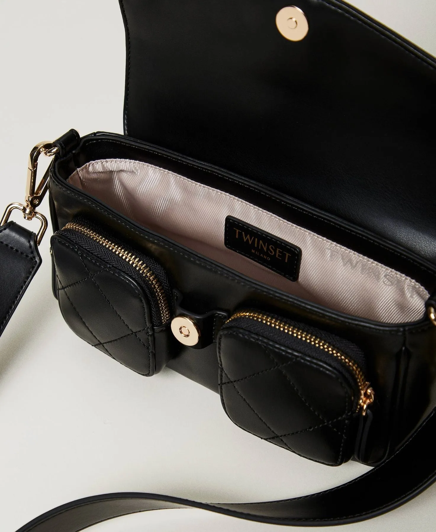 TWINSET Sac Femme POCKET 242TD8183 00006 Noir