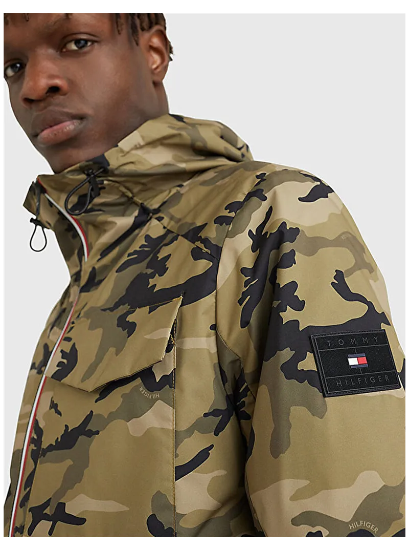 Veste camouflage à capuche Tommy Hilfiger