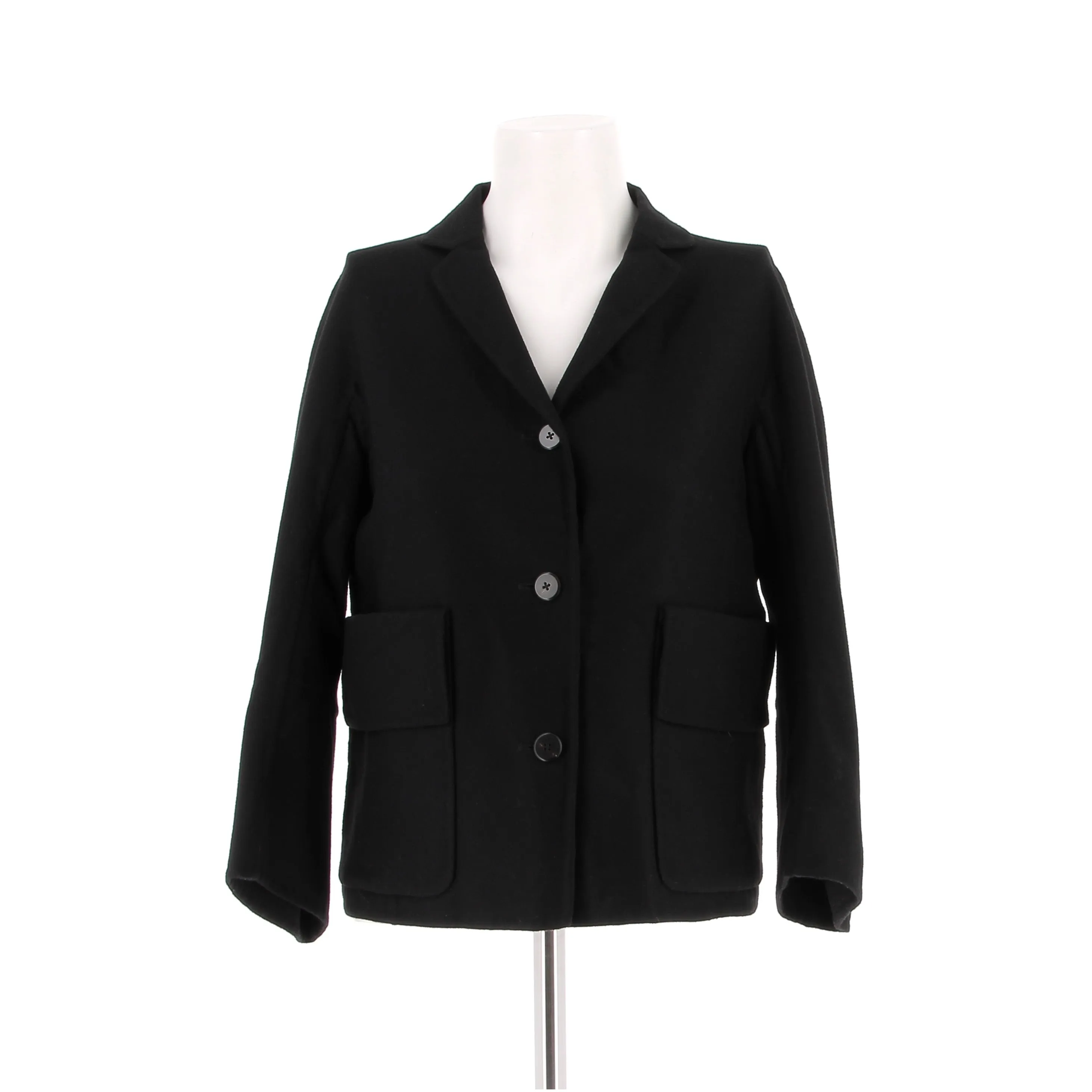 Veste en cachemire noire