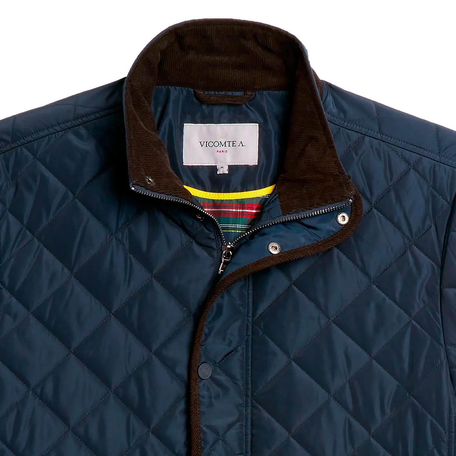 Veste Hiver matelassée - Doudoune homme bleu marine