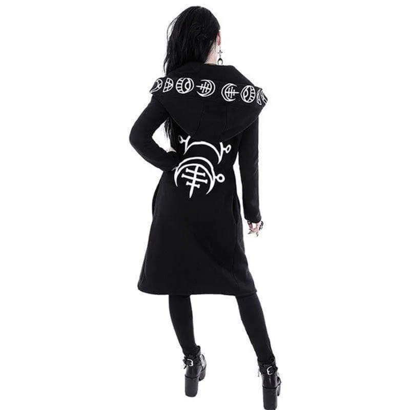 Veste Longue Gothique - Femme Punk