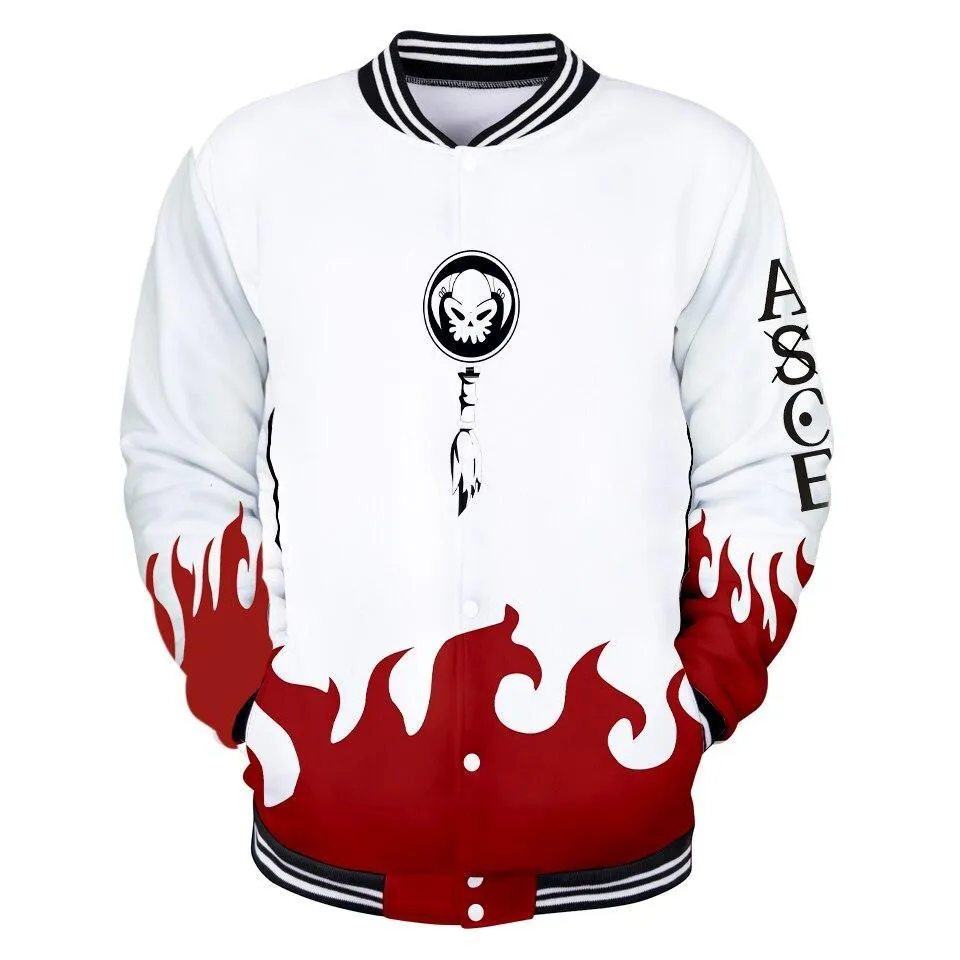 Veste Teddy One Piece Edward Barbe Blanche